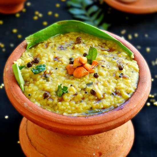 Spicy Cracked Wheat Pongal