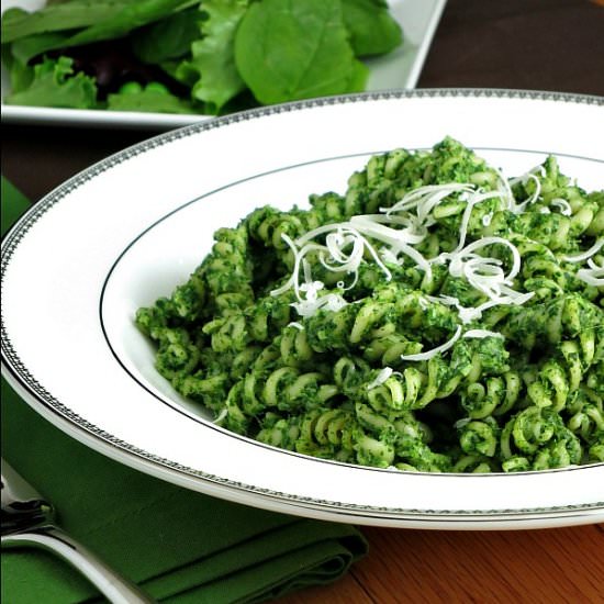 Spinach Pesto Pasta