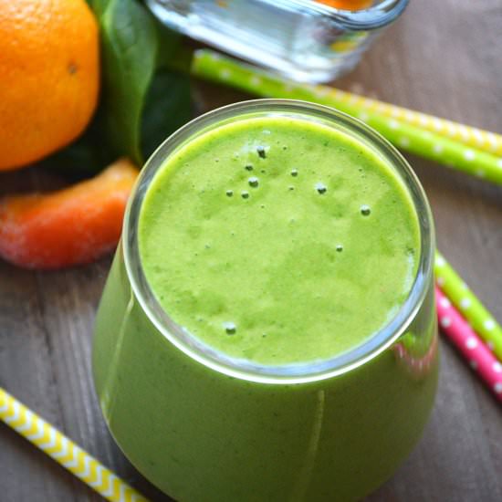Peach Green Smoothies