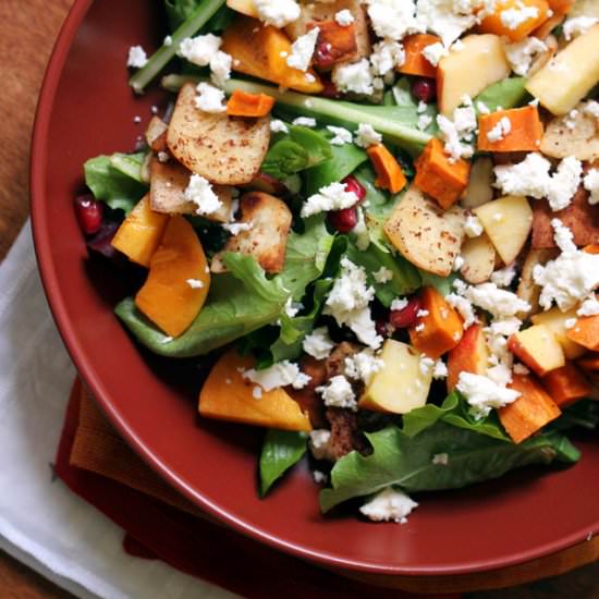 Winter Fattoush Salad