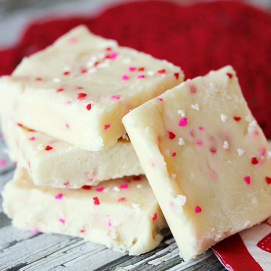 Valentine’s Day Fudge