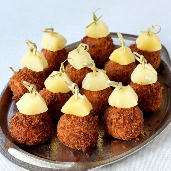 Coconut Chicken Meatballs