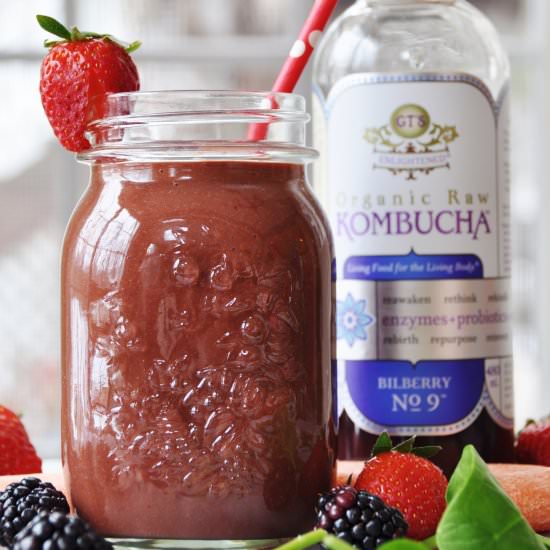 Kombucha Berry Smoothie