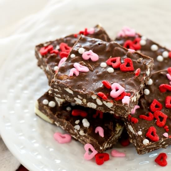 Triple Chocolate Crunch Bars
