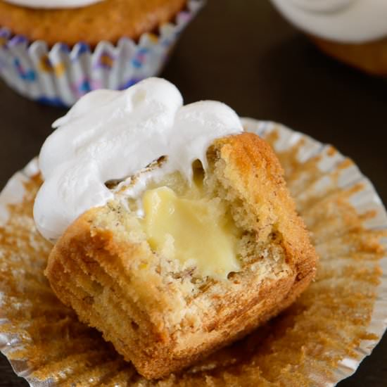 Banana Pudding Cupcakes