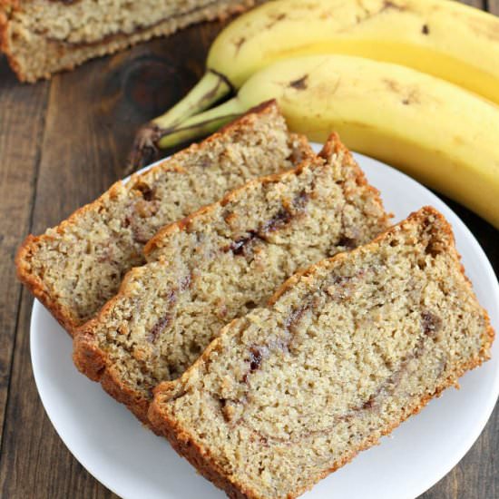 Cinnamon Swirl Banana Bread