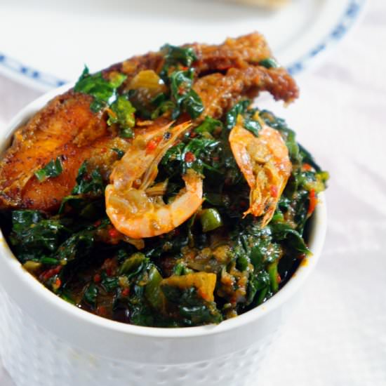Spinach Stew: Yoruba Style