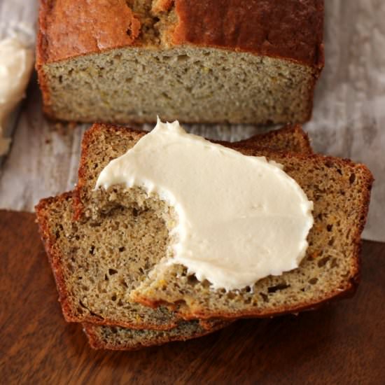 Light Orange Spice Banana Bread