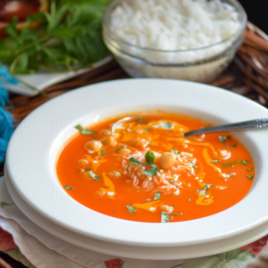 Tomato and Rice Soup