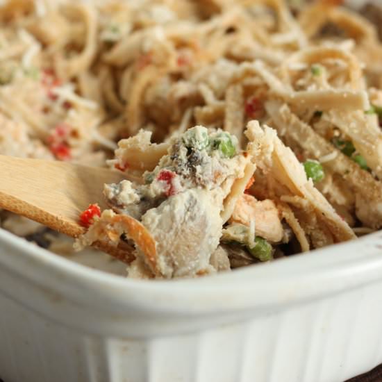 Skinny Chicken Tetrazzini