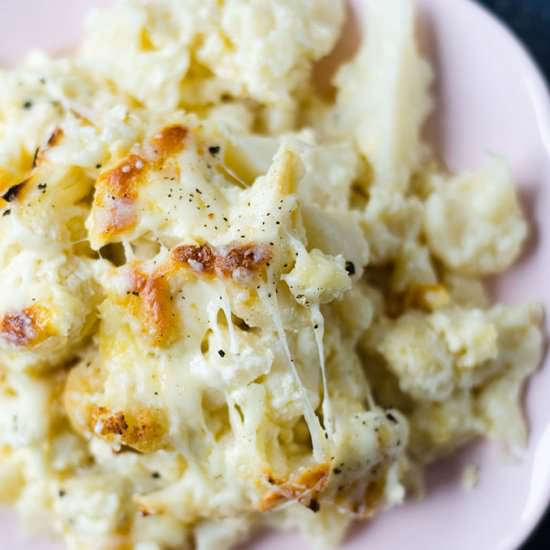 Cheesy Cauliflower Casserole