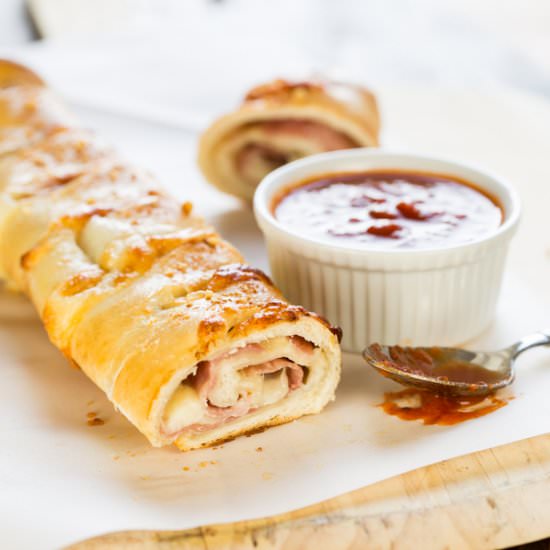 Meat and Cheese Stromboli