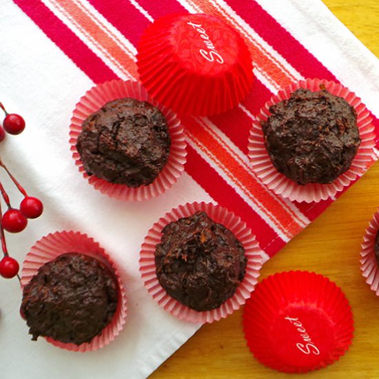 Sweet Potato Chocolate Mini Muffins