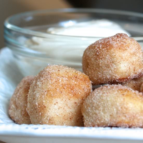 Cinnamon Sugar Soft Pretzel Bites