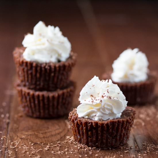 Black Forest Brownie Bites