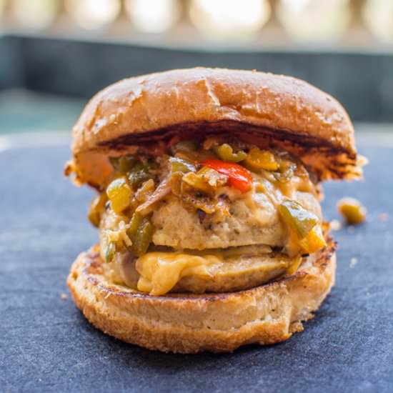 Chicken Cheesy Burger