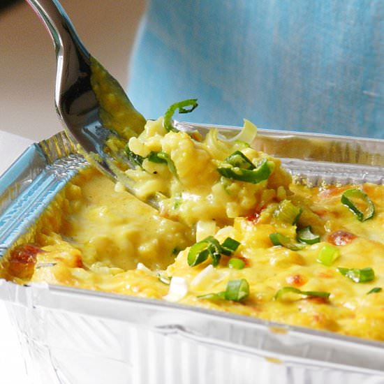 Portuguese Rice Gratin