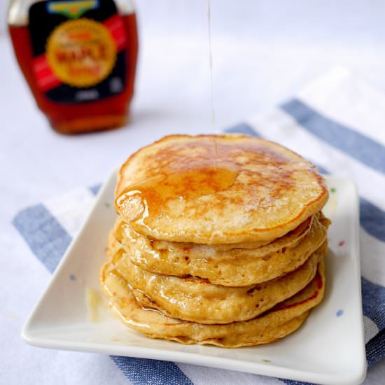 Wholewheat Yogurt Pancakes
