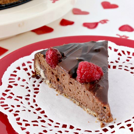 Chocolate Raspberry Cheesecake
