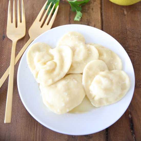 Heart Shaped Ravioli