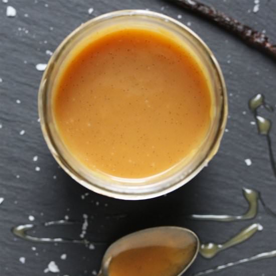 Salted Vanilla Bean Caramel