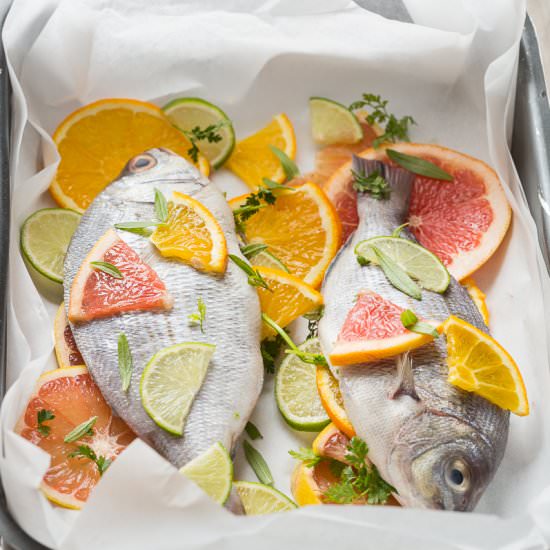 Citrus Sea Bream