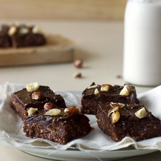 No-Bake Nutella Brownies