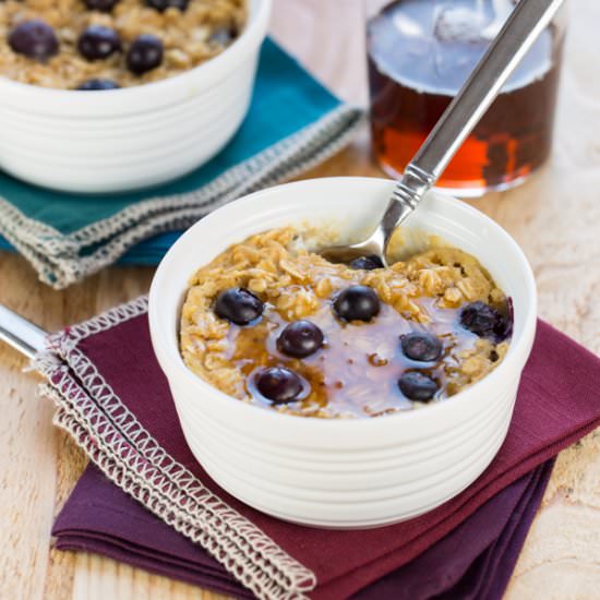 Blueberry Baked Oatmeal