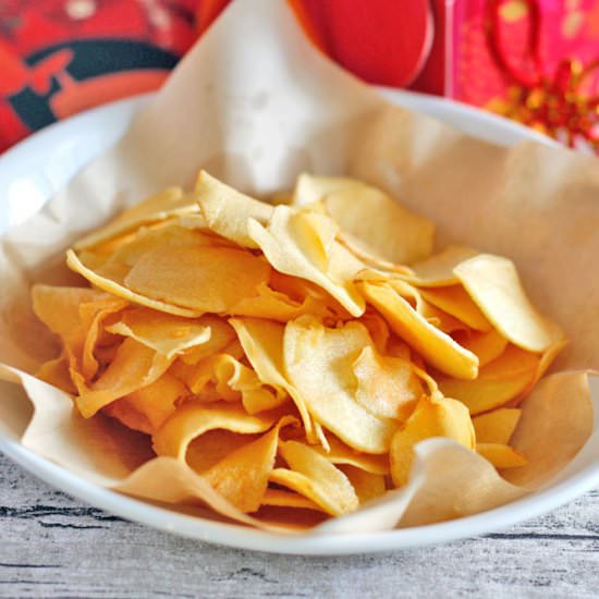 Fried Arrowhead Chips