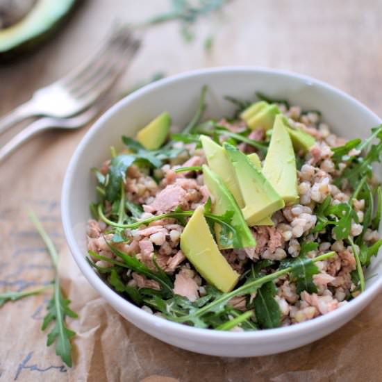 Salad with Buckwheat and Tuna