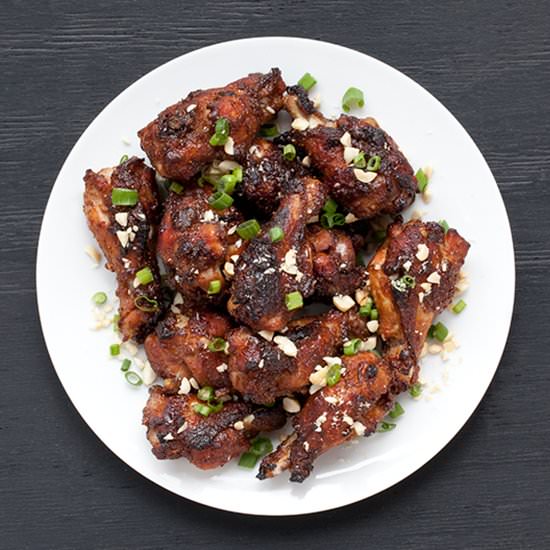 Peanut Chicken Wings
