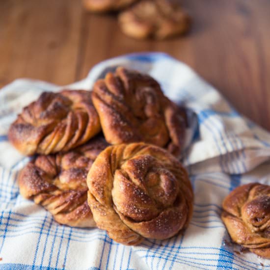 Swedish cardamom buns