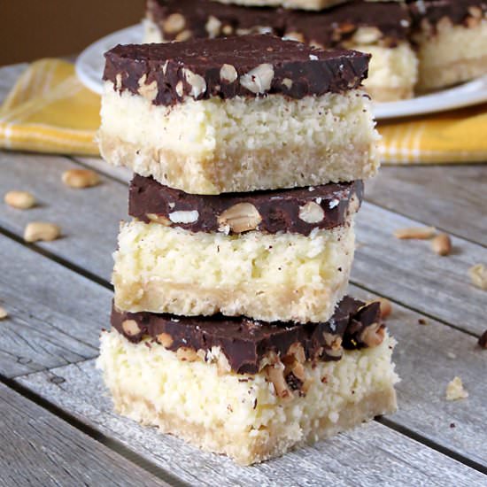 Chocolate Coconut Cookie Bars