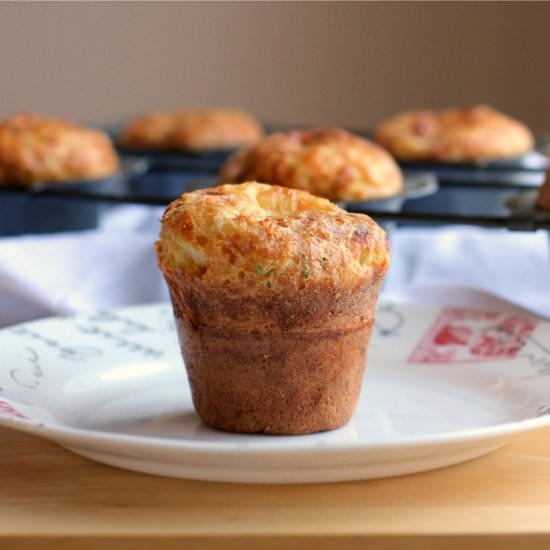 Smoked Gruyere and Thyme Popovers