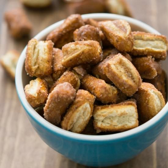 Sweet and Spicy Pretzels