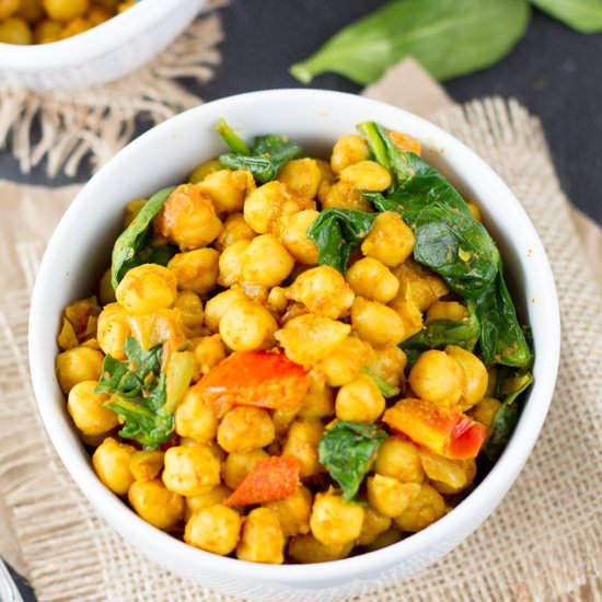 Quick and Easy Chana Masala