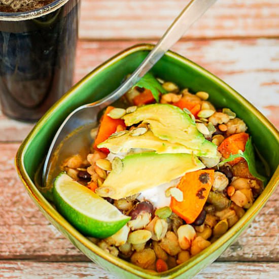Vegetarian Pumpkin Posole