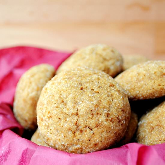 Skinny Sun Butter Cookies
