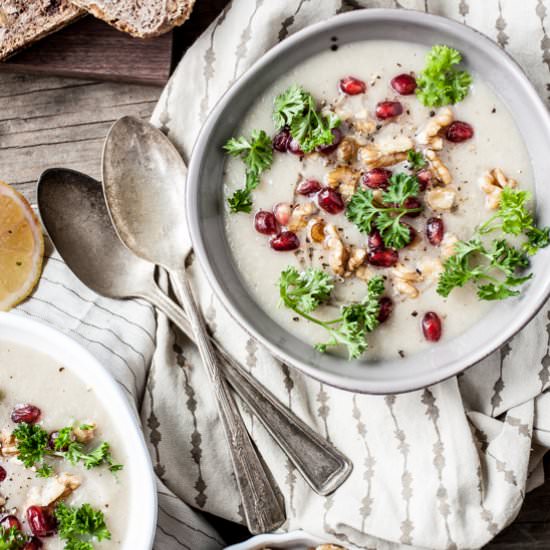 Spiced Parsnip Apple & Coconut Soup