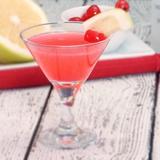 Cherry Oroblanco Martini