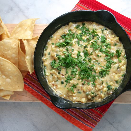 Corn Queso Fundido