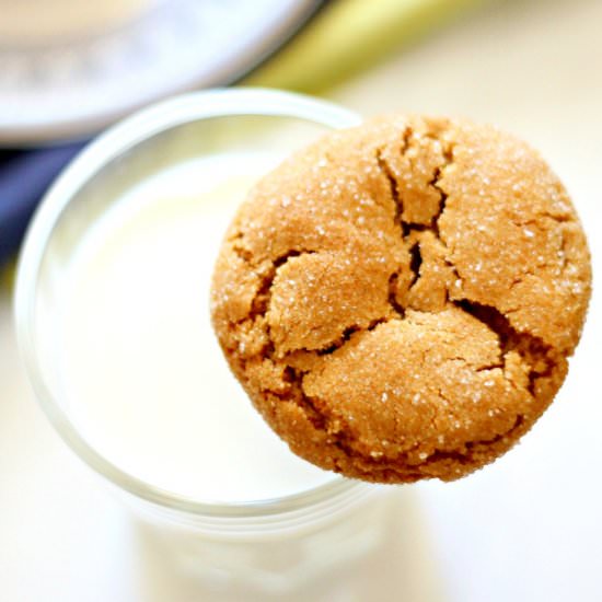 Ginger Crinkle Cookies