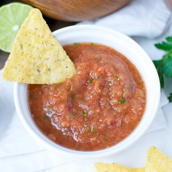 Easy Blender Salsa