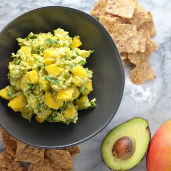 Spicy Mango Ginger Guacamole