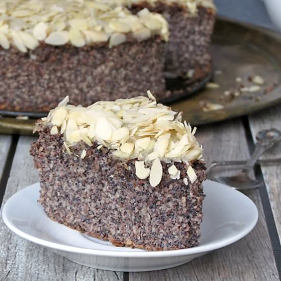 Almond Poppy Seed Cake