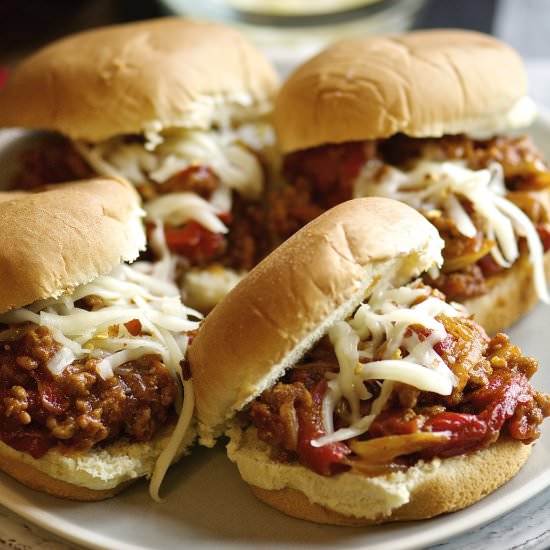 Sloppy Joe Sliders – Italian Style