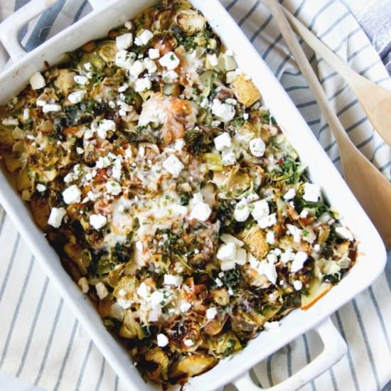 One Dish Fish and Veggie Bake
