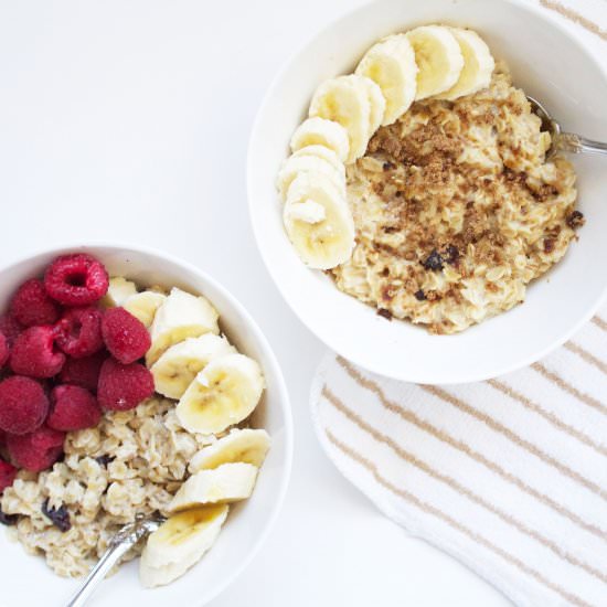 Healthy Fruit & Nut Power Oatmeal