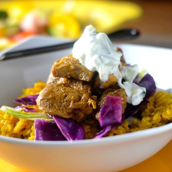 Chicken Shawarma Bowls