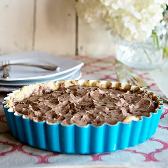 Caramel Custard Pie